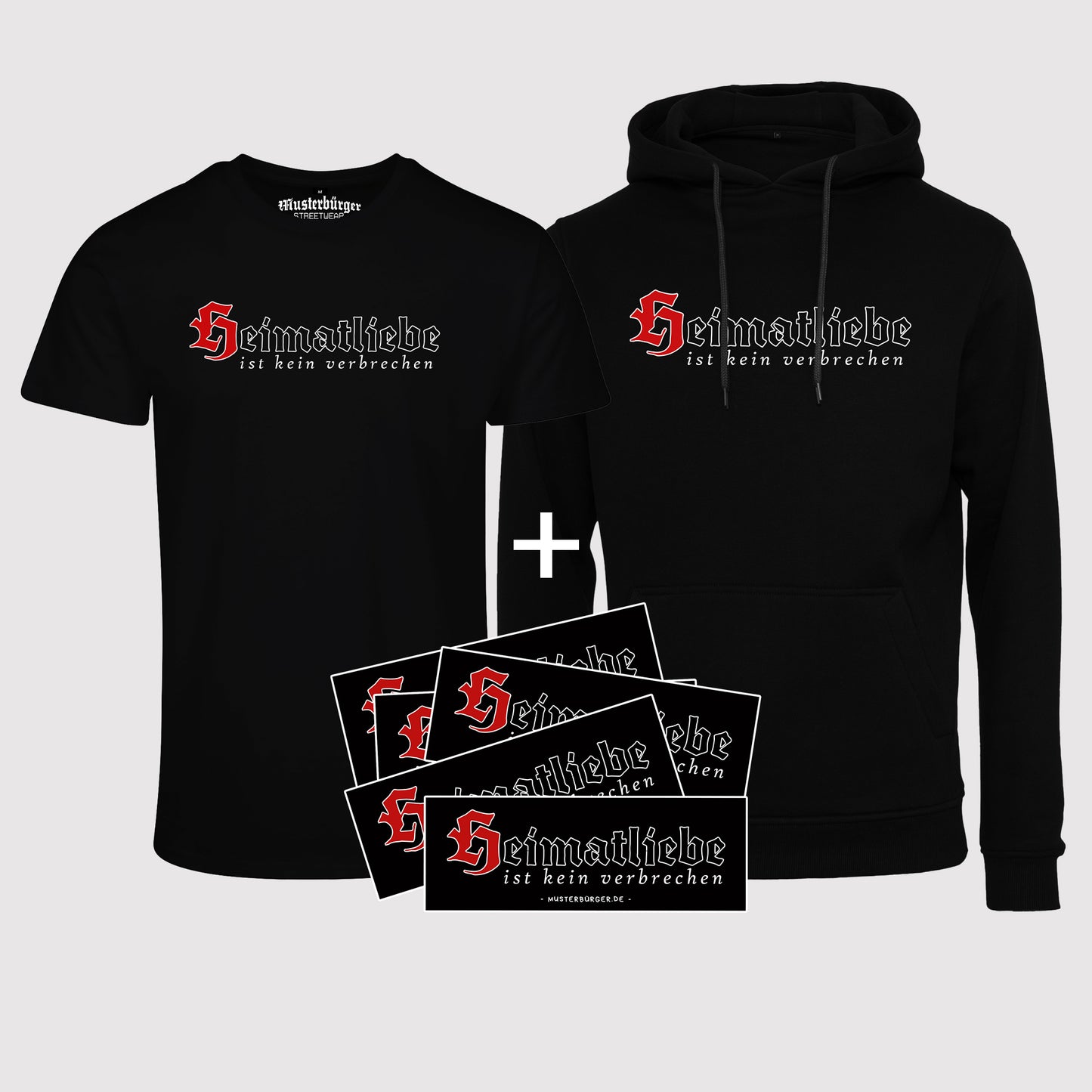 Heimatliebe T-Shirt & Kapuzenpullover | Paket