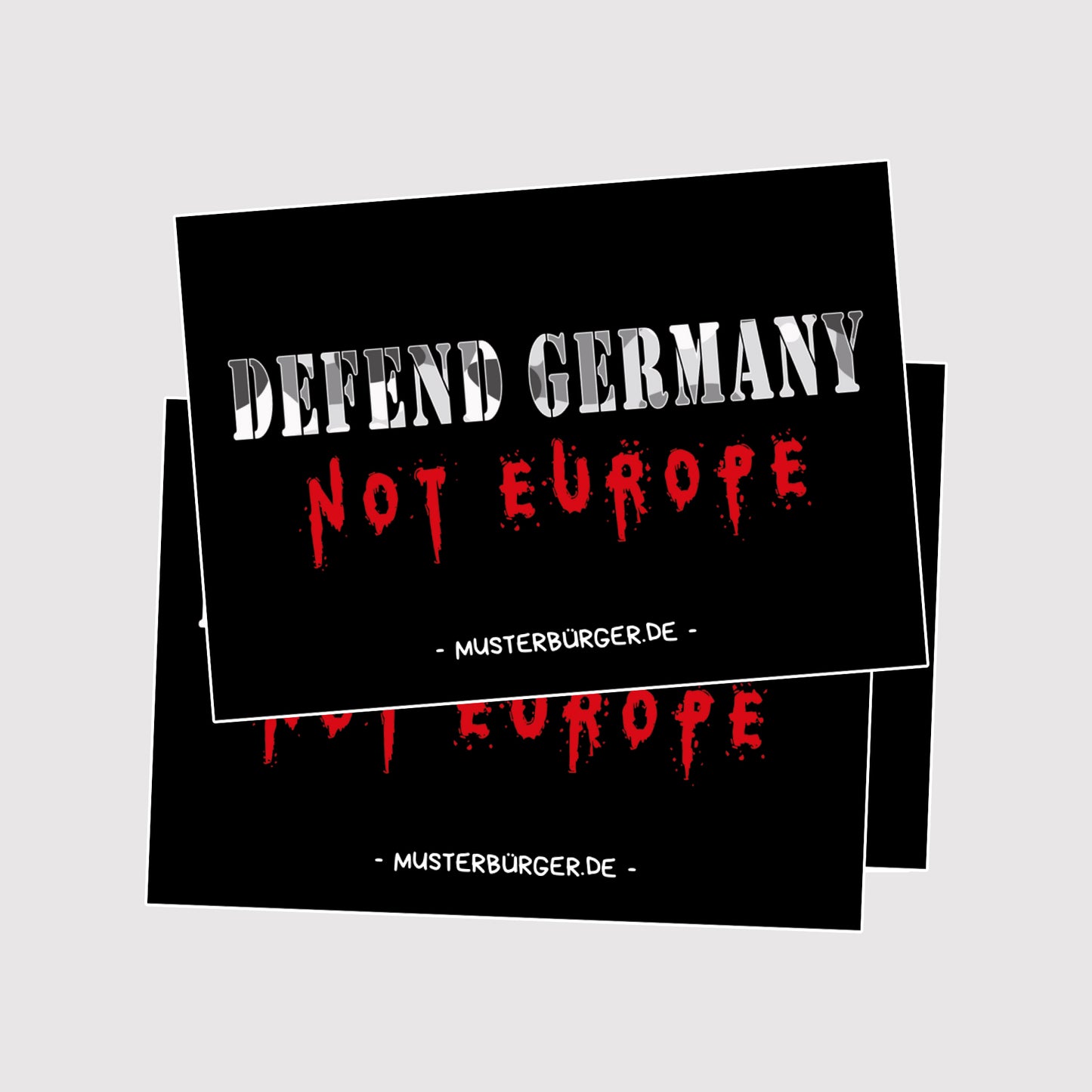 Defend Germany | Aufkleber