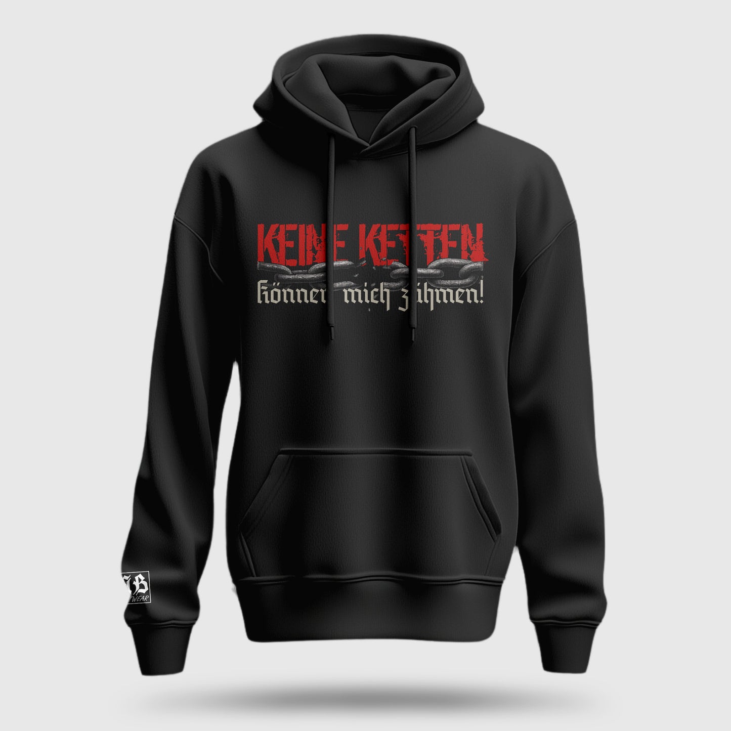 Keine Ketten können mich zähmen! | Kapuzenpullover
