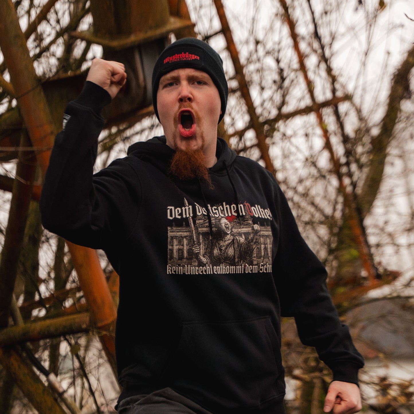 Dem deutschen Volke! | Kapuzenpullover